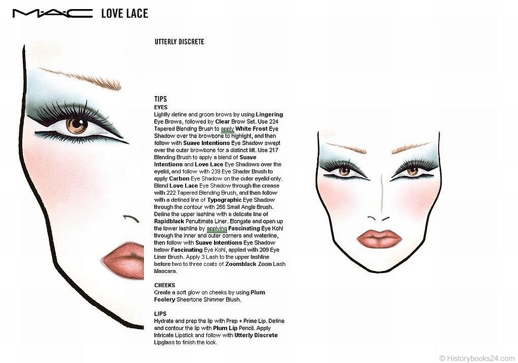 1700+ Makeup Face Charts   MAC Pro Bible Cosmetics Manual Training 